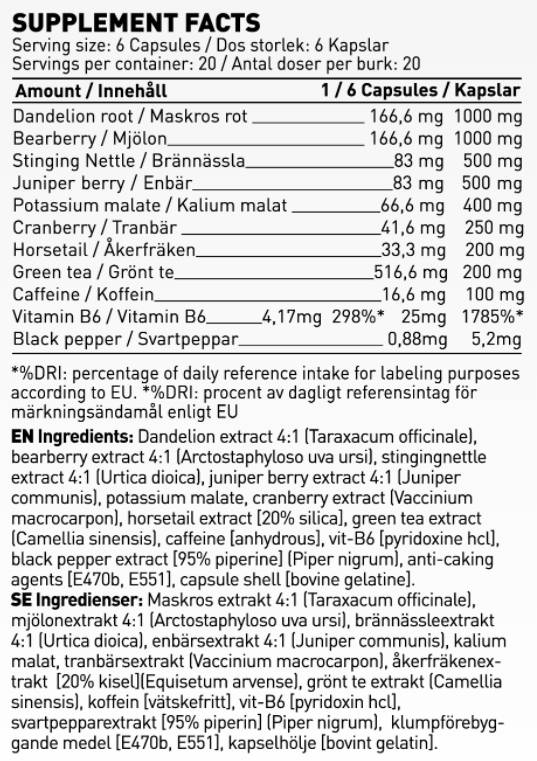 Cleanse & Balance - 120 capsules