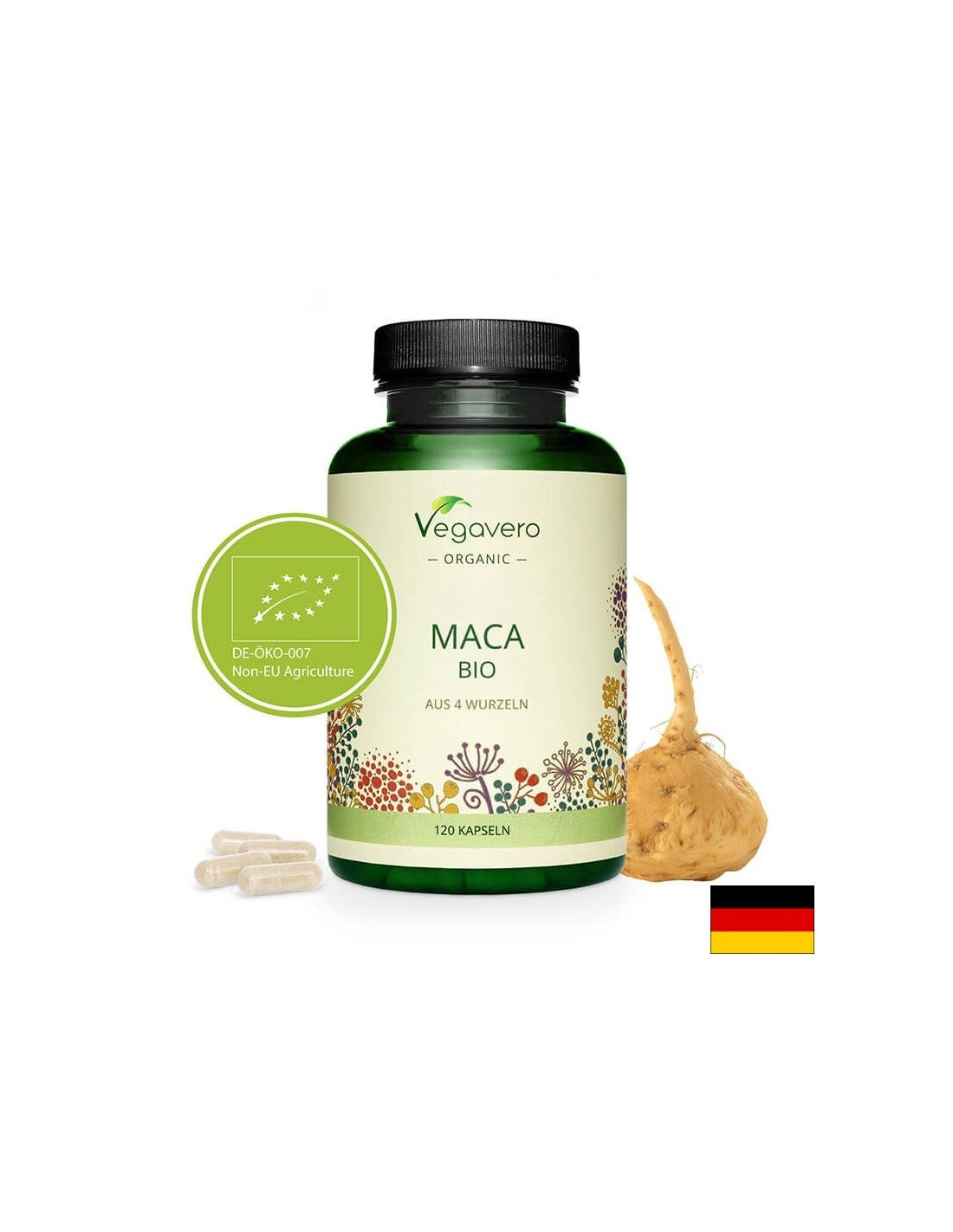 Maca Bio - BIO Maca, 120 <tc>Vegavero</tc> kapsle