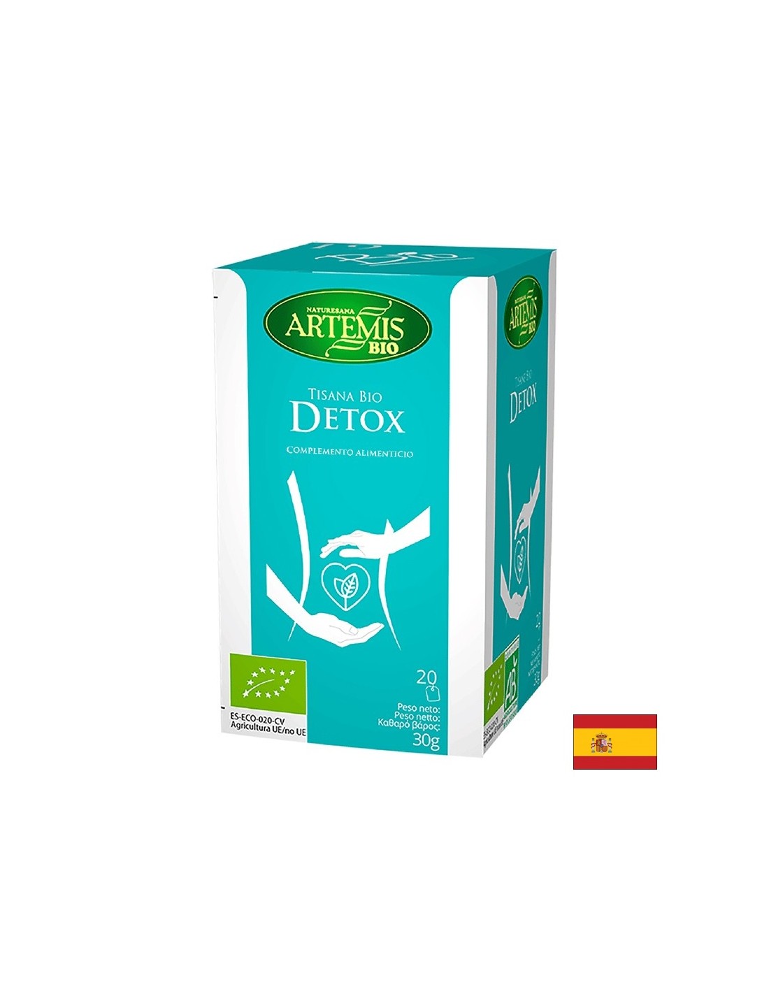 Tea Detox Bio - Artemis, 20 filter bags