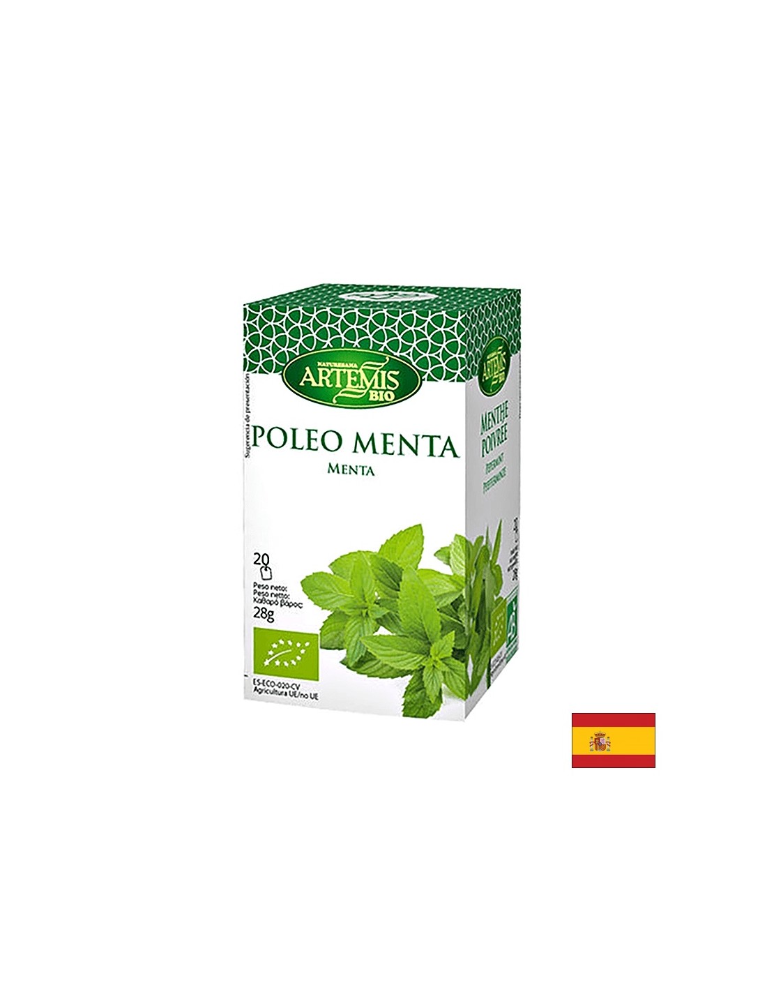 Royal mint tea Bio (Poleo Menta), 20 filter bags
