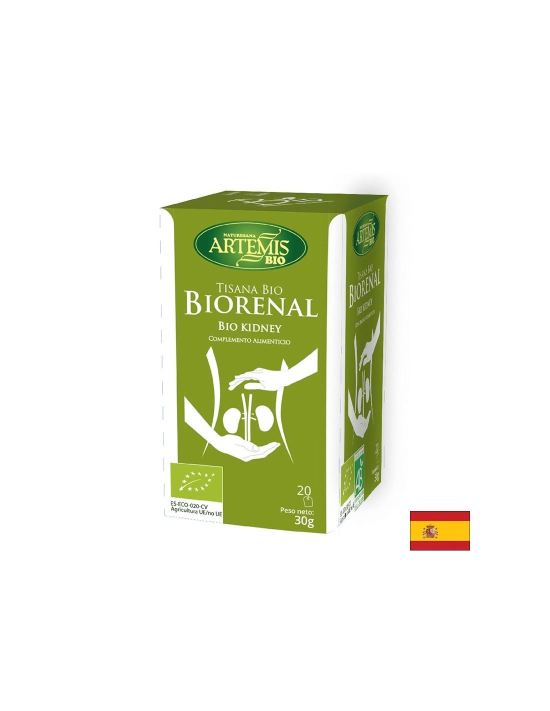 Kidney tea Bio, 20 filter bags Herbes del Moli