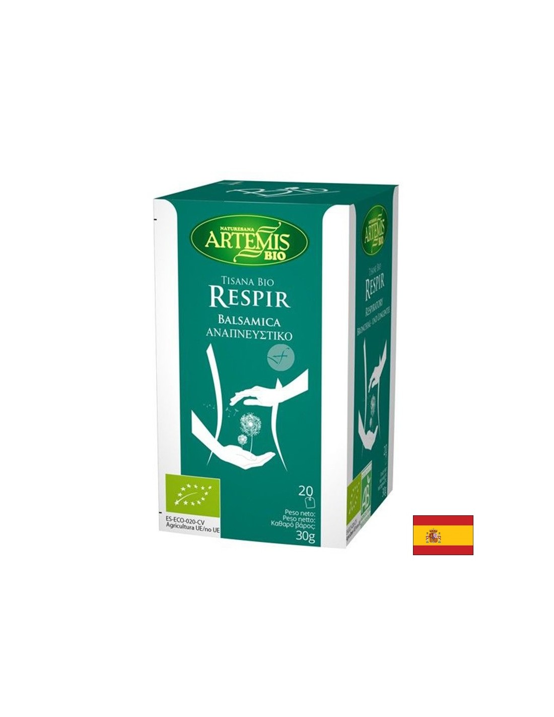 Tea for the respiratory system Bio, 20 filter bags x 30 g