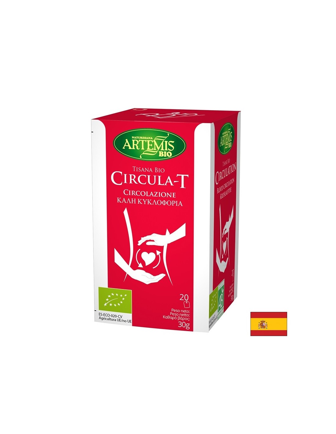 Tea for good circulation Bio, 20 filter bags x 30 g