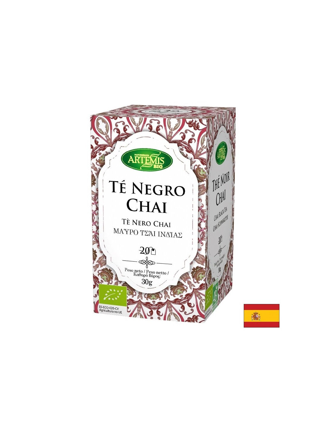 Black tea with Indian spices, BIO, 20 filter bags