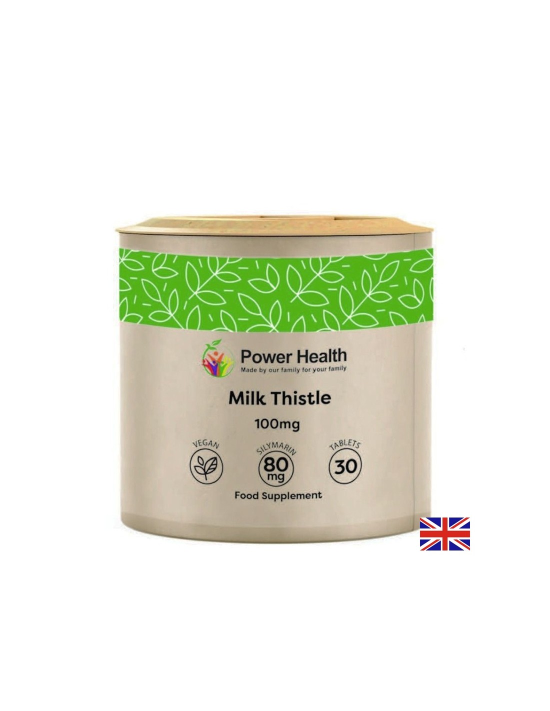 Liver - Milk Thistle, 100 mg x 30 tablets