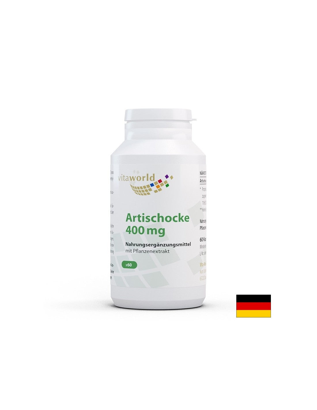 Liver and bile - Artichoke, 400 mg x 60 capsules