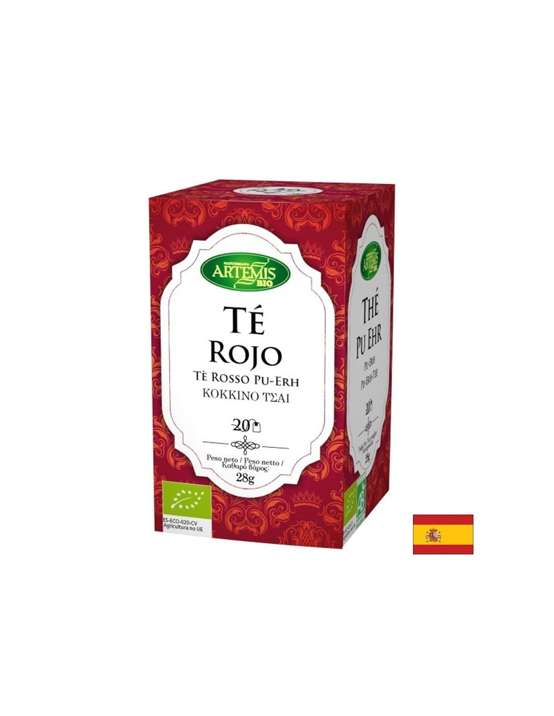 Red tea Bio - Te Rojo, 20 filter bags
