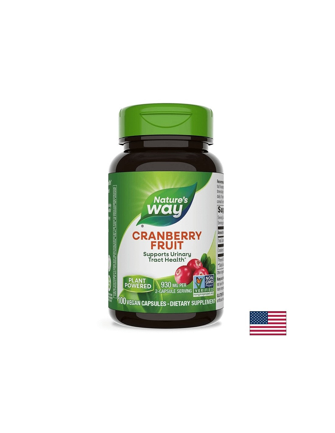 Cranberry Fruit 465 mg - 100 capsules