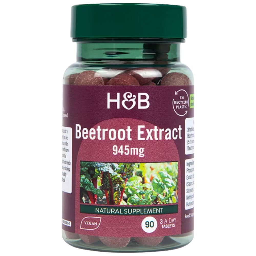 Beetroot Extract 945 mg - 90 Tablets