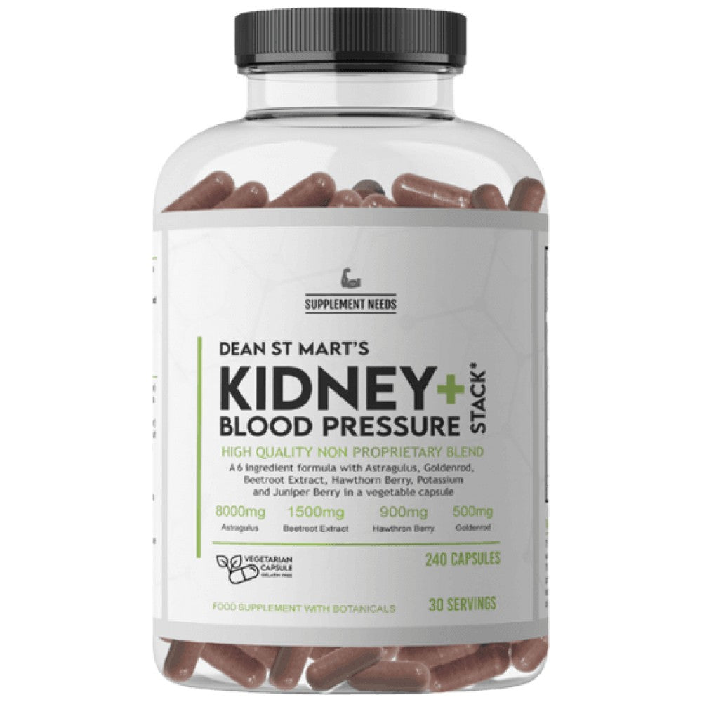 Kidney And Blood Pressure Stack - 240 capsules