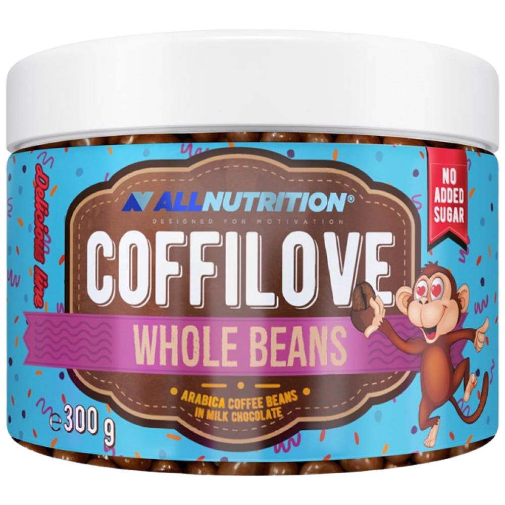 CoffiLove | Whole Arabica Coffee Beans in Milk Chocolate - 300 grams