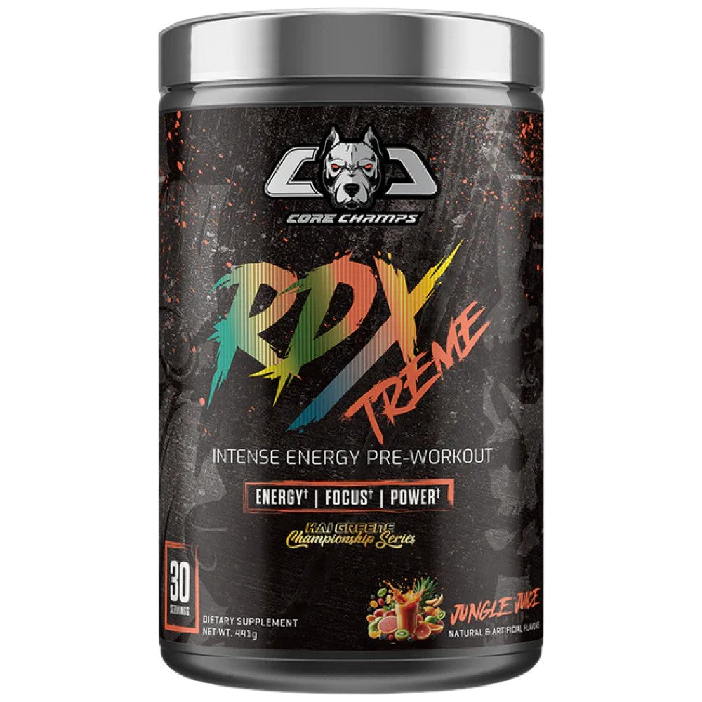 RDX Extreme | Intenzivní energetická před tréninkem - 441 gramů