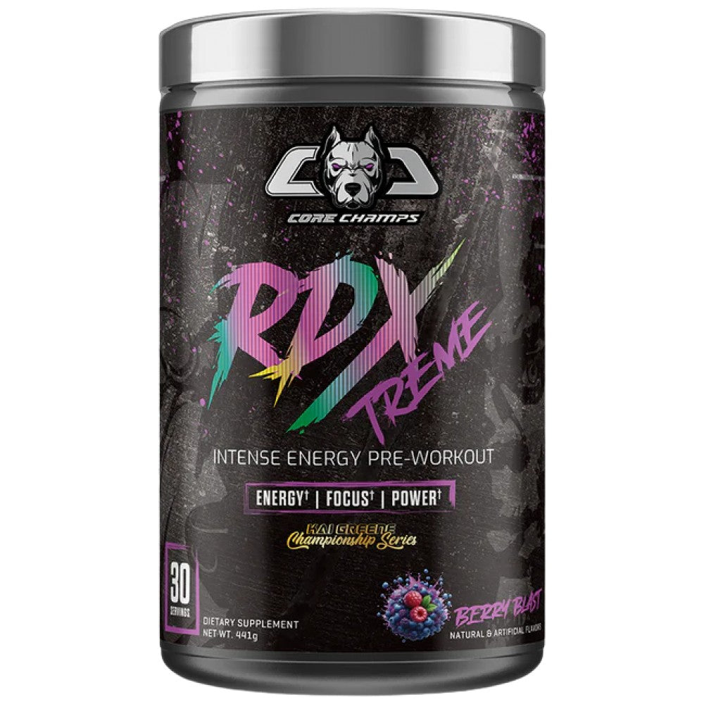 RDX Extreme | Intenzivní energetická před tréninkem - 441 gramů