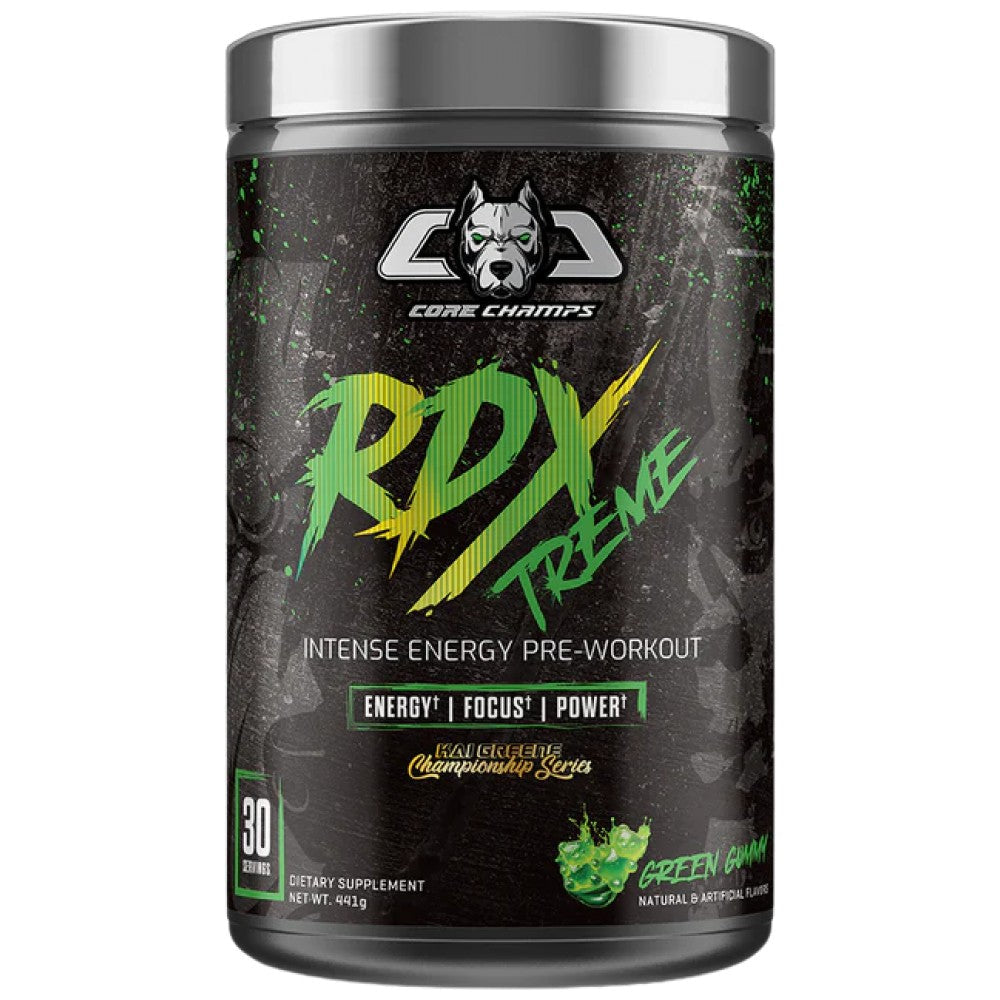 RDX Extreme | Intenzivní energetická před tréninkem - 441 gramů
