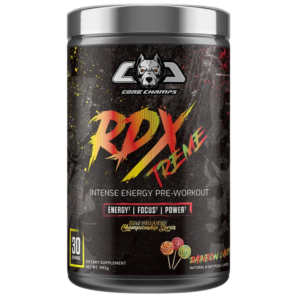 RDX Extreme | Intenzivní energetická před tréninkem - 441 gramů