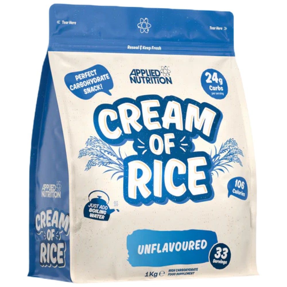 Cream of Rice | Easy Digesting & Great Tasting Complex Carbohydrates - 1000 grams