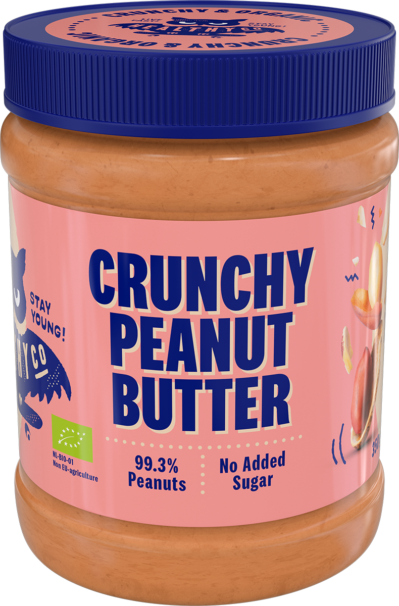 ECO peanut butter crunchy 350g (100% BIO)