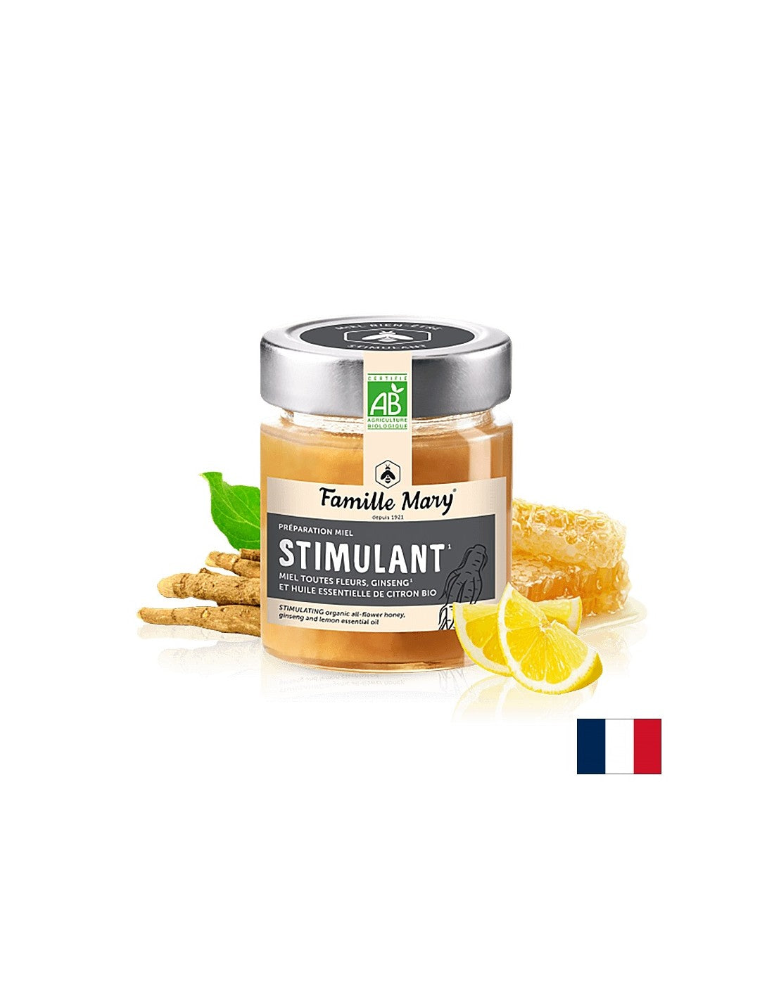Faarweg Hunneg mat Ingwer an Zitroun wesentlech Uils, 170 g