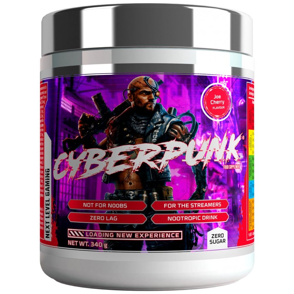 Energizer de juegos ciberpunk/nootrópico - 340 gramos