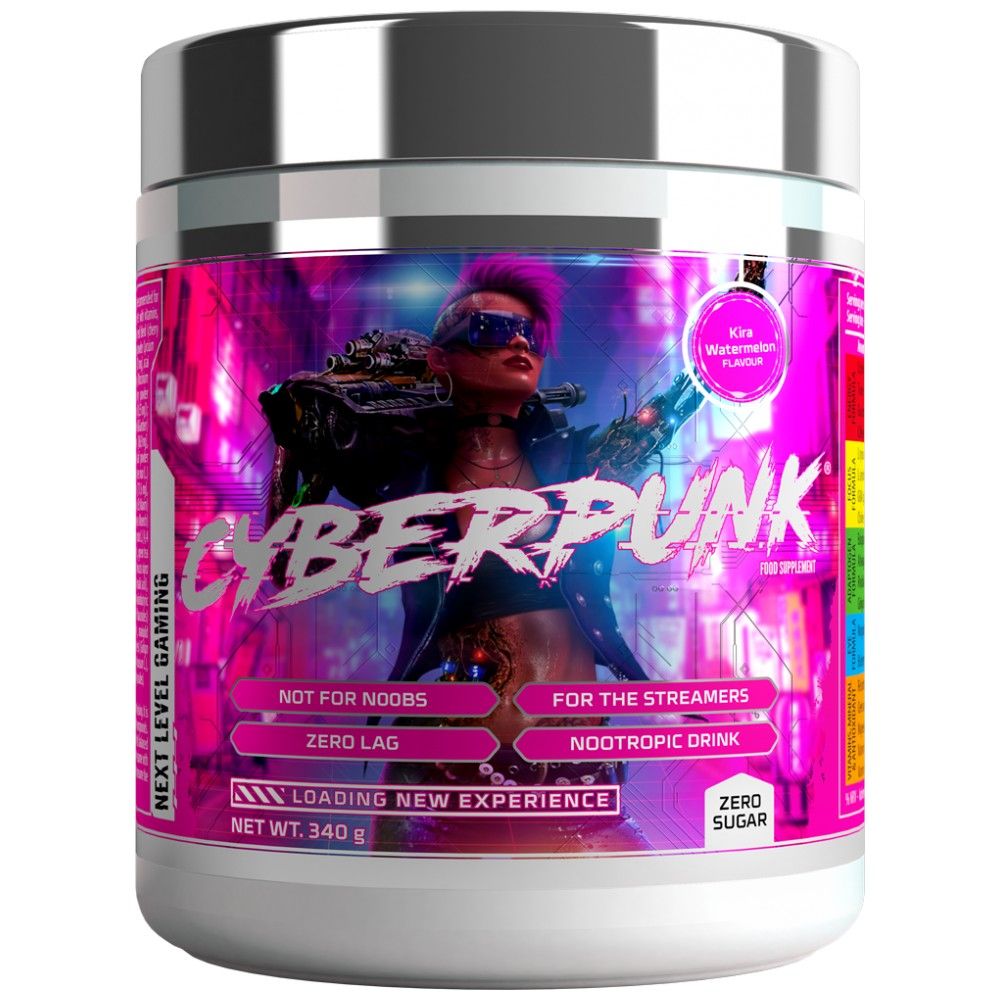 Energizer de juegos ciberpunk/nootrópico - 340 gramos