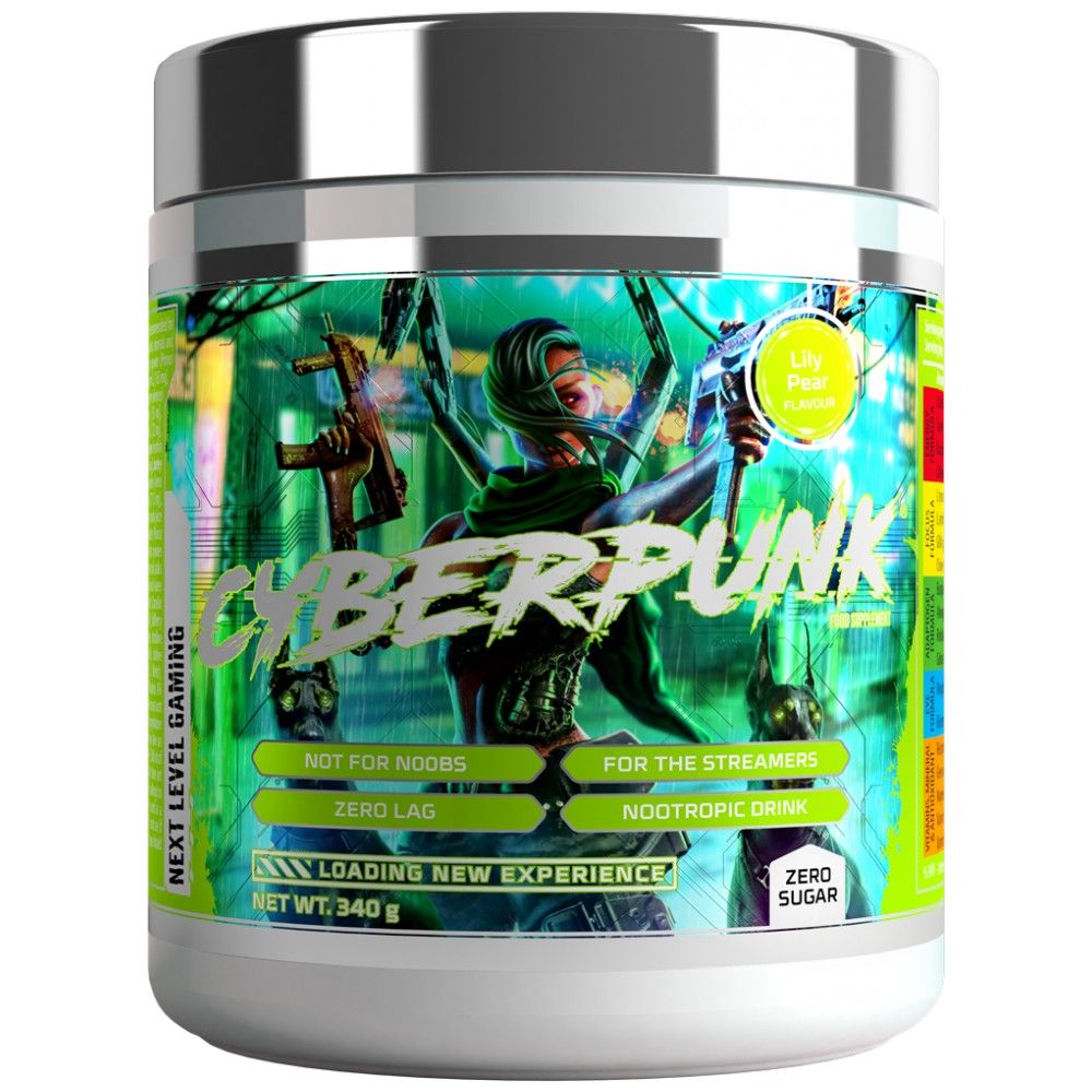 Energizer de juegos ciberpunk/nootrópico - 340 gramos