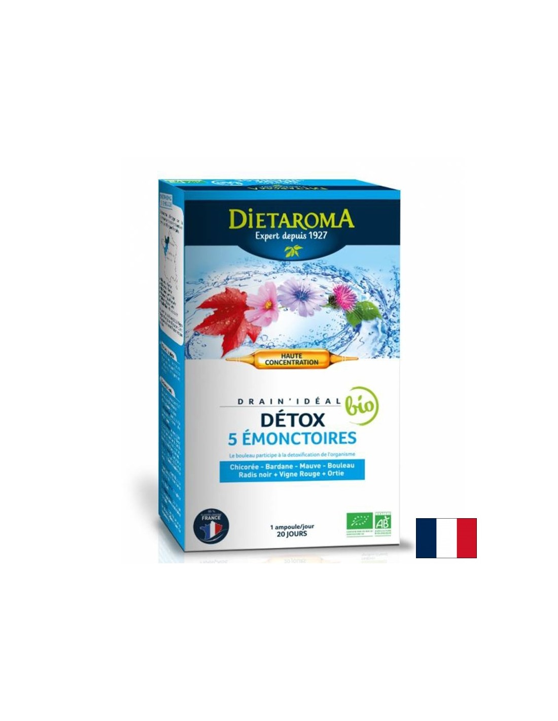 Detox (herbal formula), 20 drinking ampoules