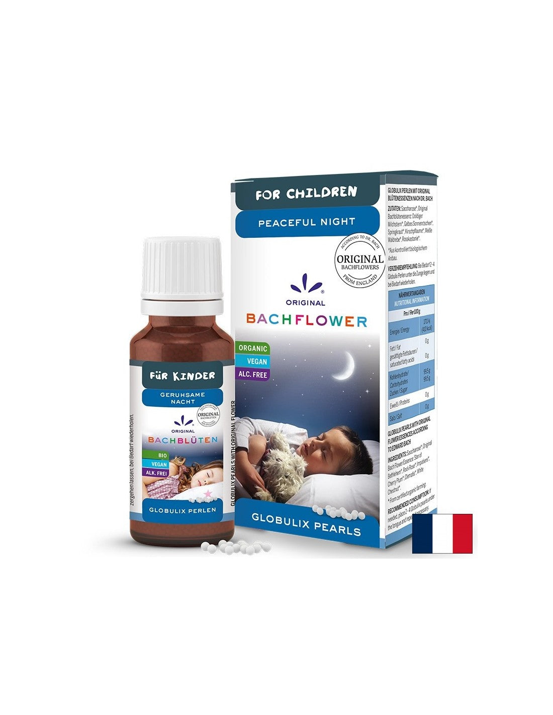 Peaceful sleep in children - Flower essences of Dr. Bach, Pearls, 20 g