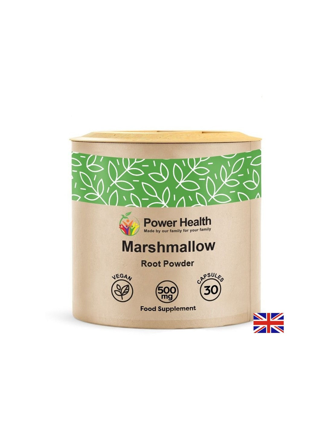 Respiratory system - Marshmallow (root), 500 mg x 30 capsules