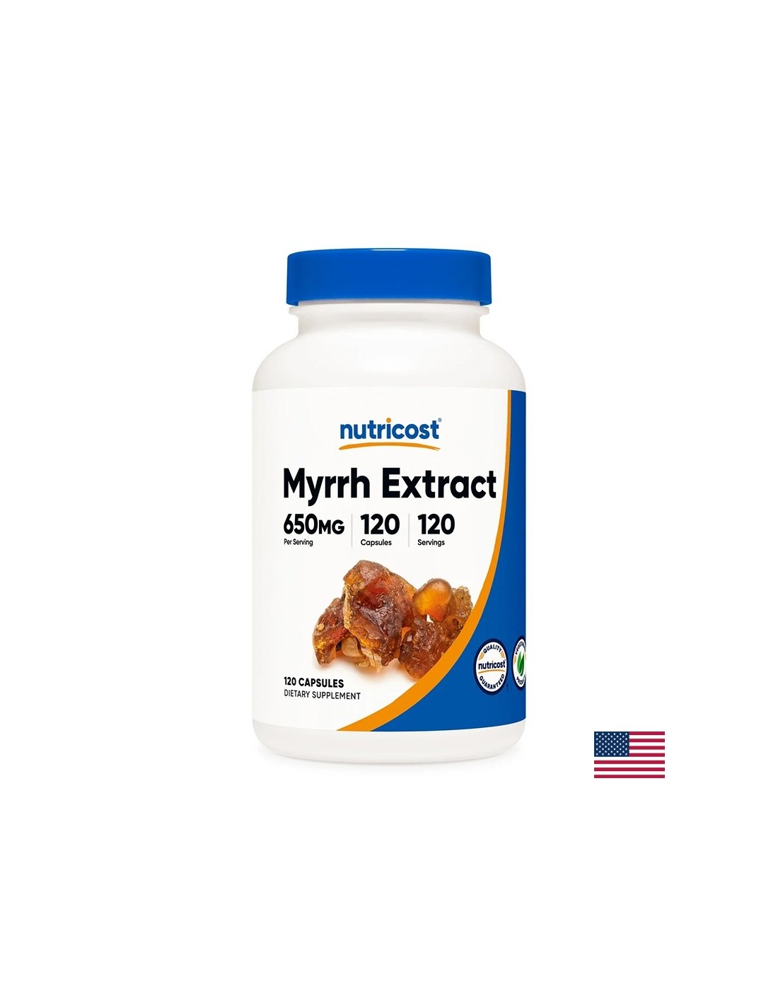 Good digestion - Myrrh (resin), 120 capsules