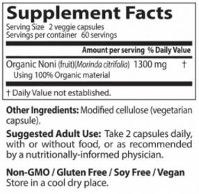 BEST Noni Concentrate 650 mg - 120 capsules