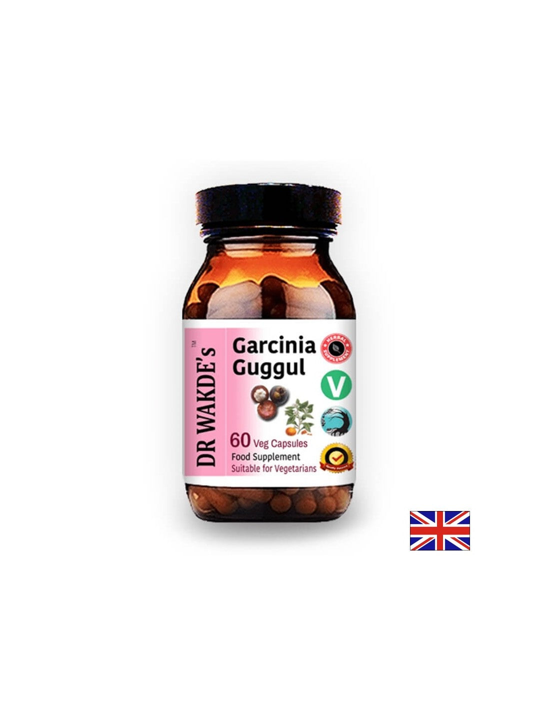 Garcinia & Guggul (Garcinia & Guggul) - for high cholesterol and overweight, 60 capsules
