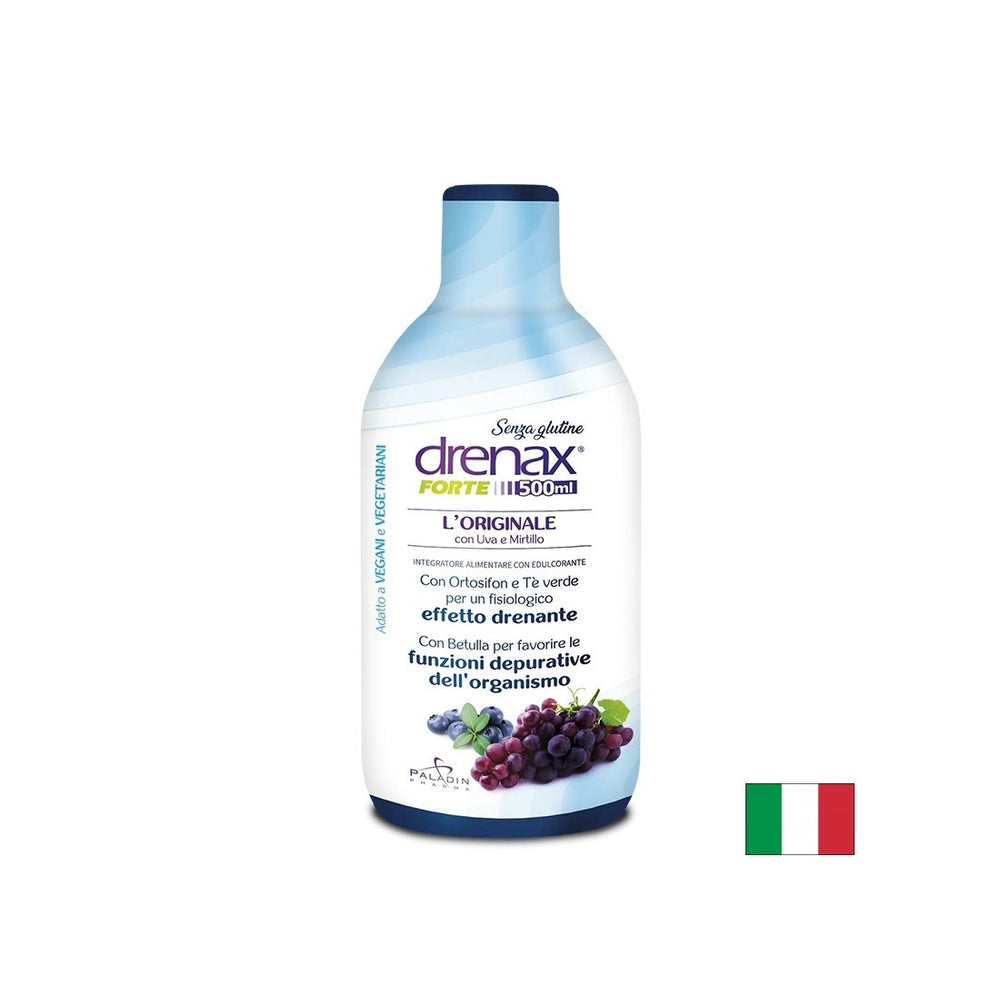 Diuretic formula with grape seed and blueberry - Drenax - Drenax® Forte, 500 ml, 16 doses