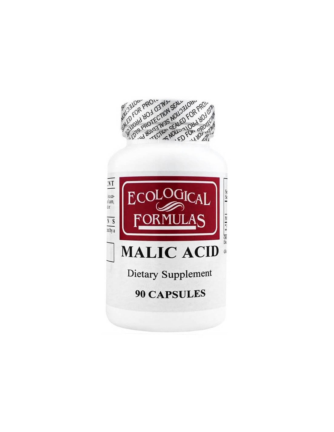 Malic Acid, 90 capsules Ecological Formulas - Nutra Best Europe