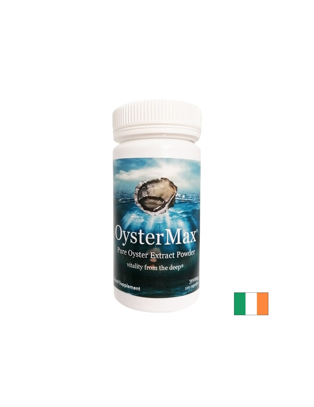 Extracto de ostras en polvo OYSTERMAX® - Inmunidad, energía y salud sexual, 120 cápsulas