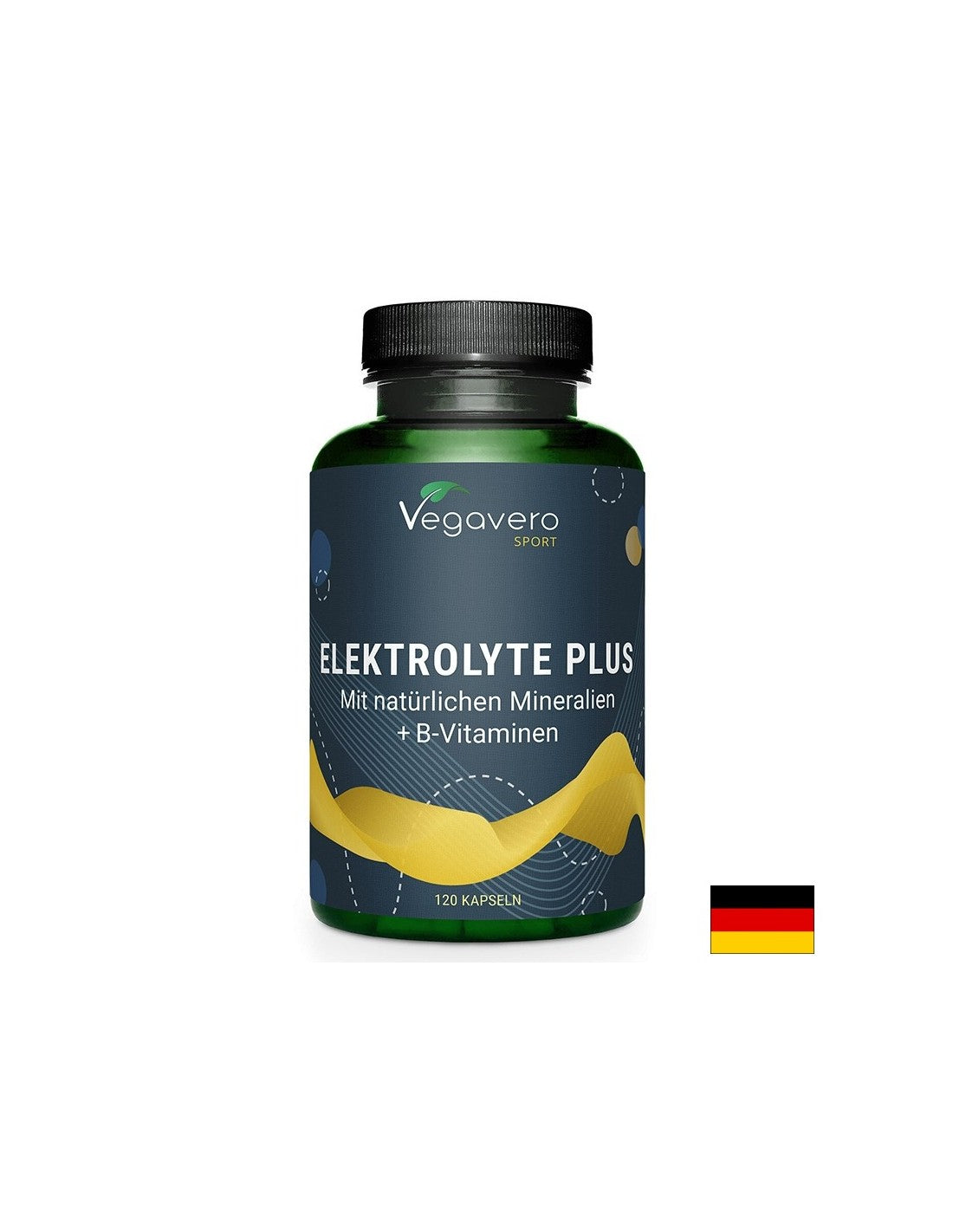 Elektrolity + Naturalne minerały i witaminy z grupy B, 120 <tc>Vegavero</tc> kapsułki