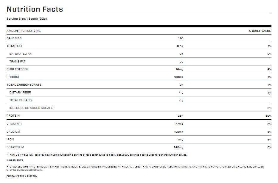 ISO 100 Hydrolyzed - 2264 gramů