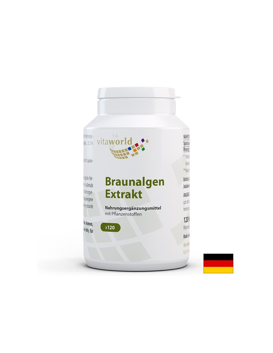 Endocrien systeem - Bruine algen en spirulina, 120 capsules