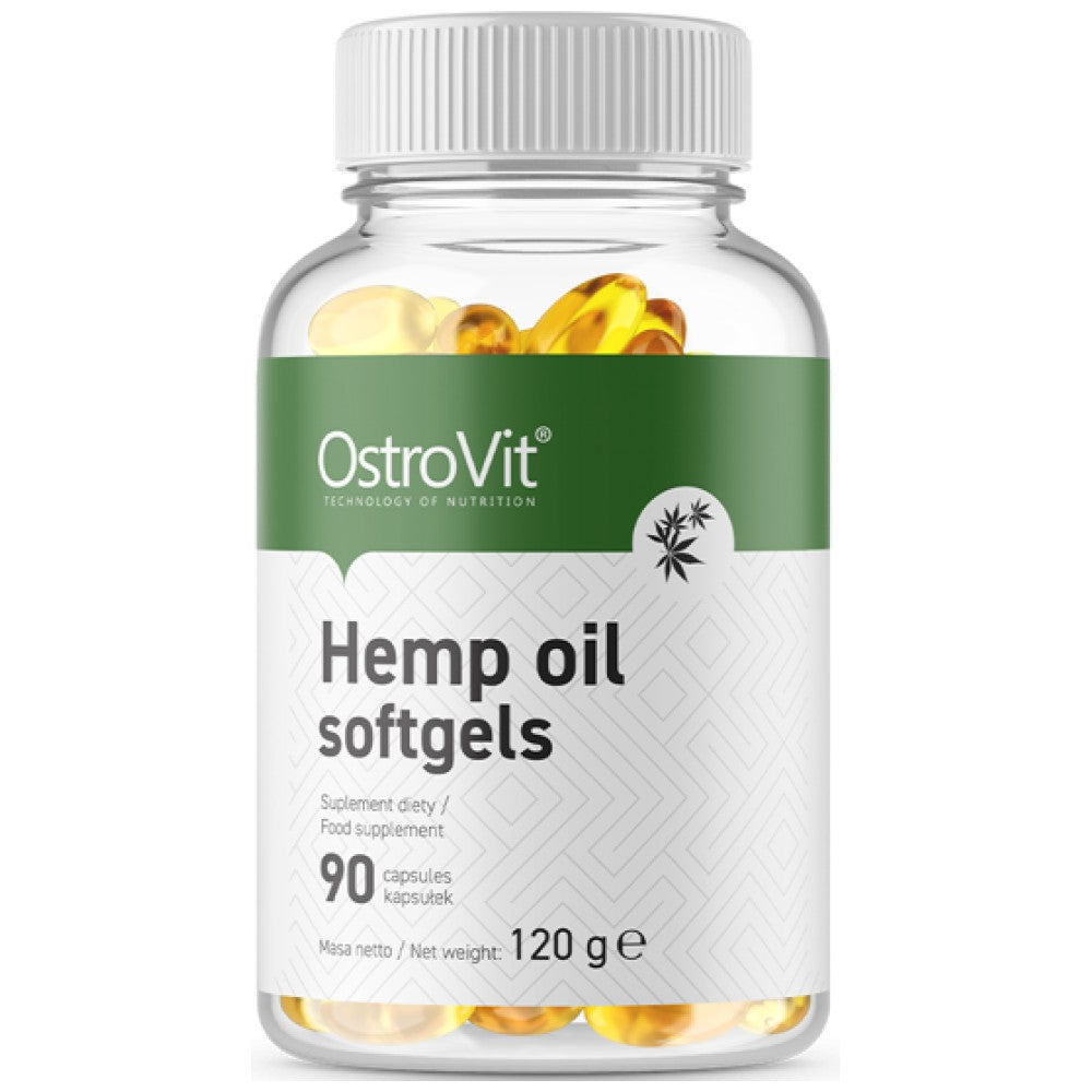 Hemp Seed Oil / Omega 3-6-9 Complex 90 Gel capsules