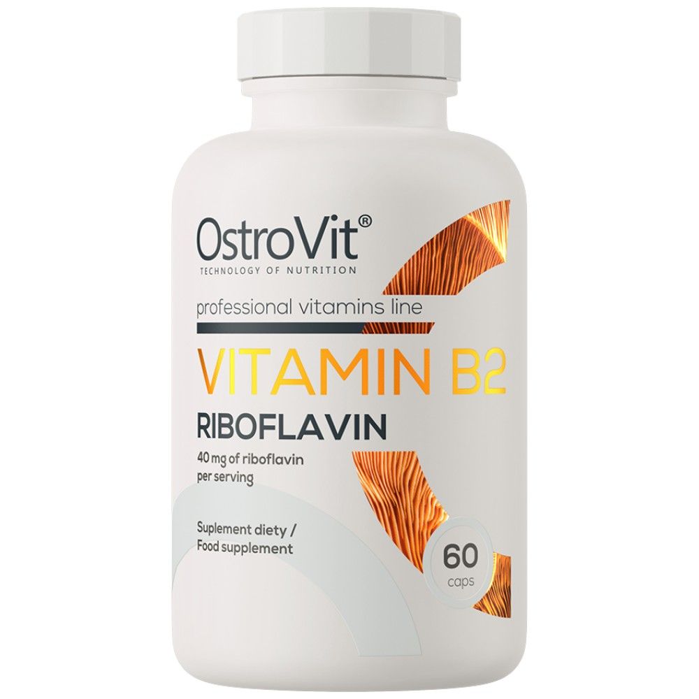 Vitamina B2 riboflavina 40 mg - 60 cápsulas