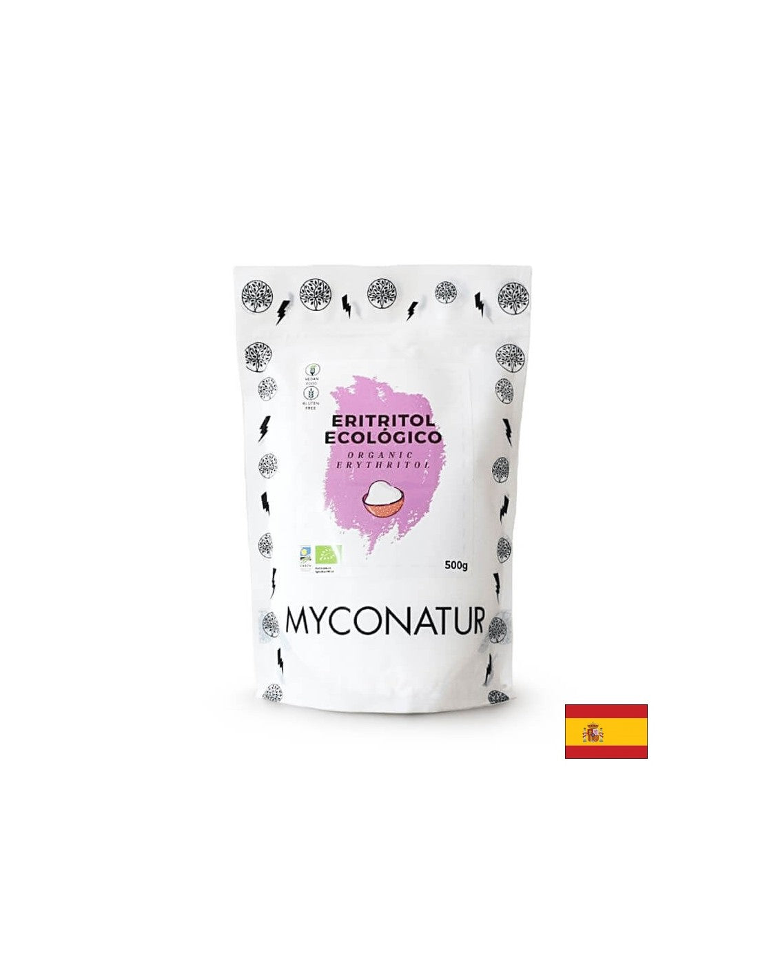 Eritritol Bio - Bio Erythritol, 500 g <tc>Myconatur</tc>