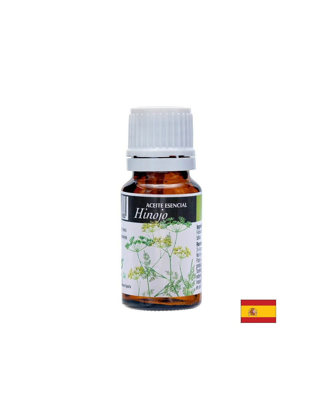 With anti-inflammatory and pain-relieving effect - Fennel essential oil - Aceite Esencial Hinojo, 10 ml