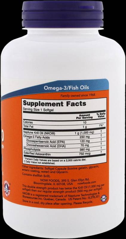 Neptune Krill Oil 500 mg - 120 żelowych kapsułek