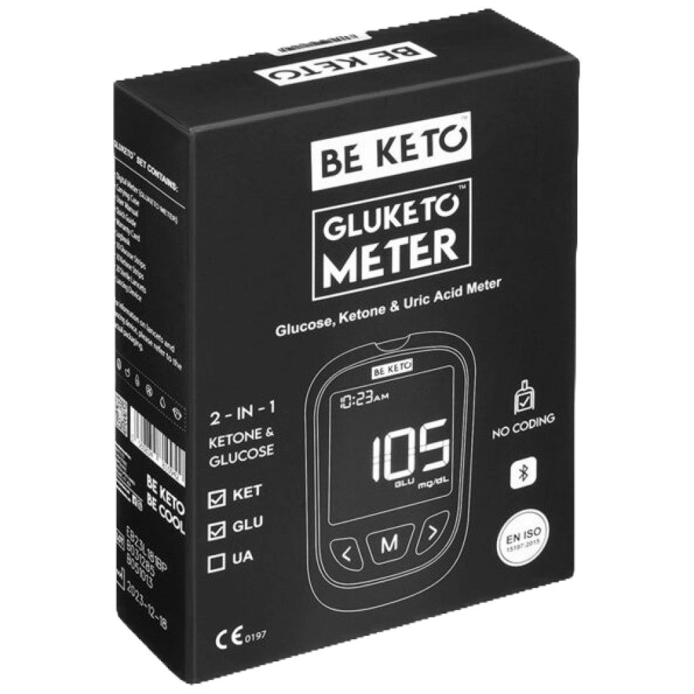GluKeto Meter – Blood Glucose & Ketone Meter | Starter Pack