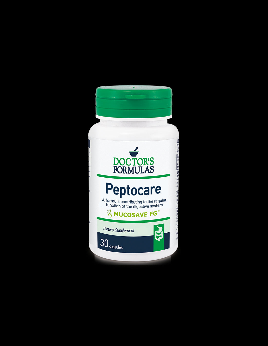 Formula for good digestion - Peptocare, 30 tablets Doctor's Formulas - Nutra Best Europe