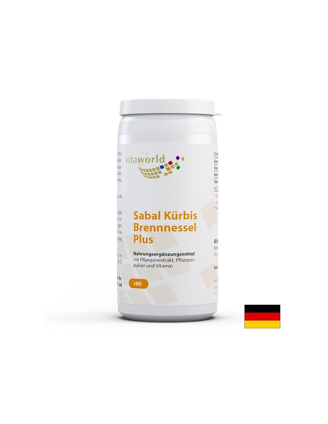 Healthy Prostate Formula - Saw Palmetto, Pumpkin Seed and Nettle, 60 Capsules