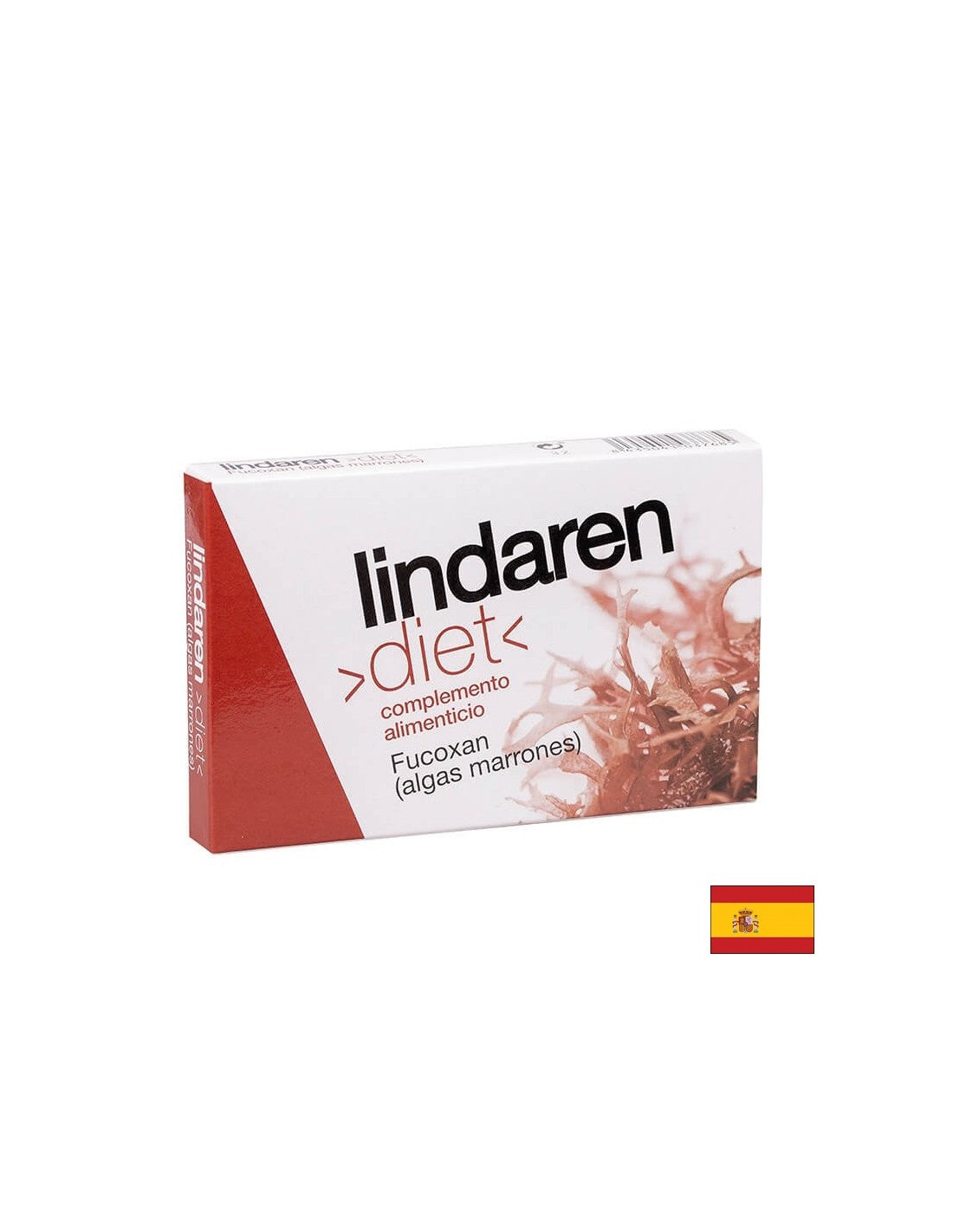 Fucus (brown seaweed) - for weight loss - Fucoxan (algas marrones) Lindaren, 30 capsules