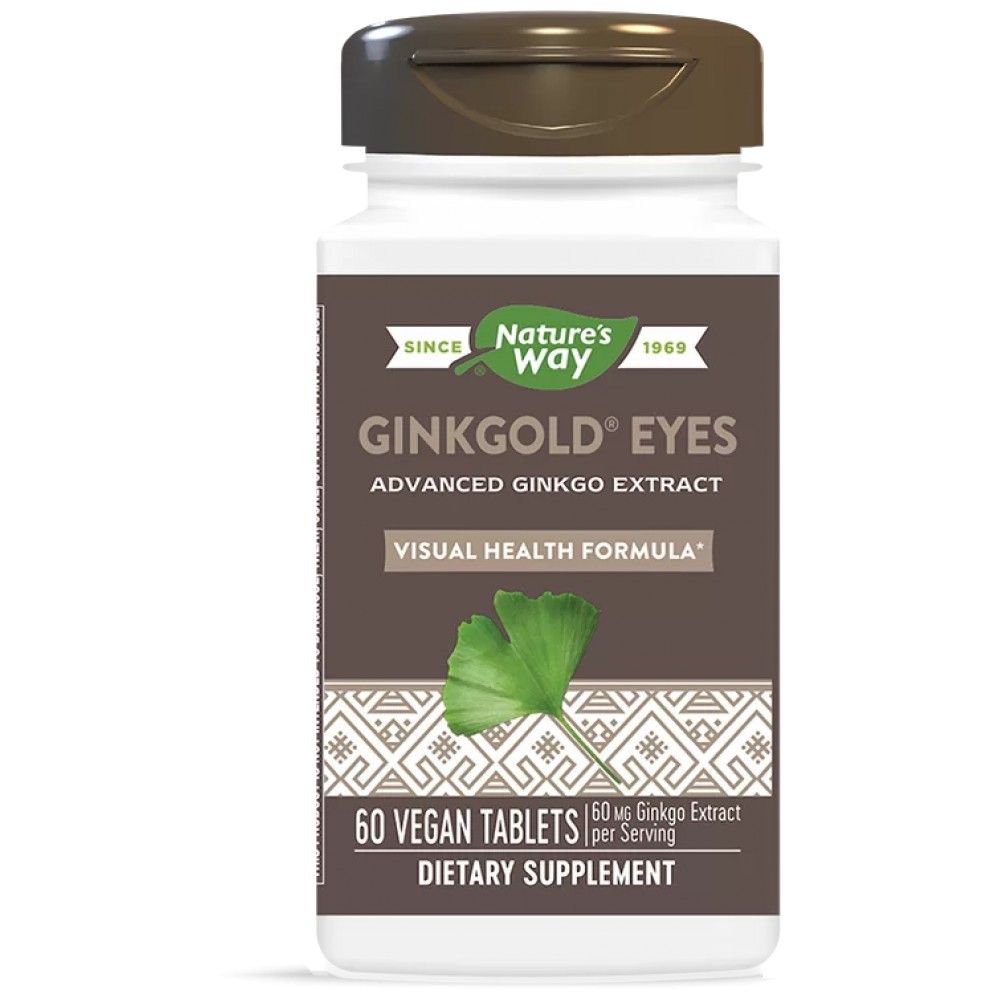 GinkGold Eyes 100 mg - 60 Tablets