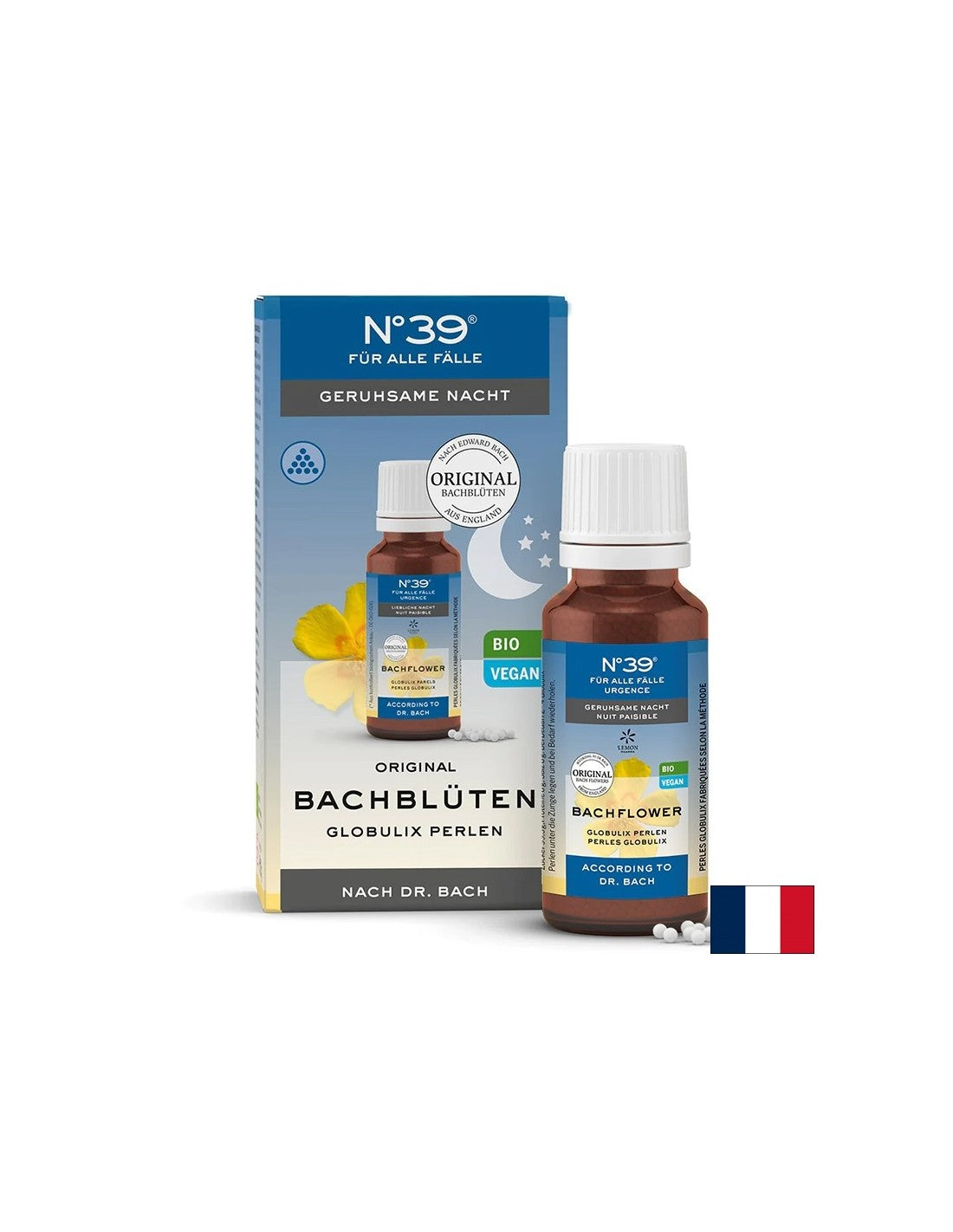 Dr. Bach's Globules - N°39 Good Night's Sleep, 20 g Lemon Pharma