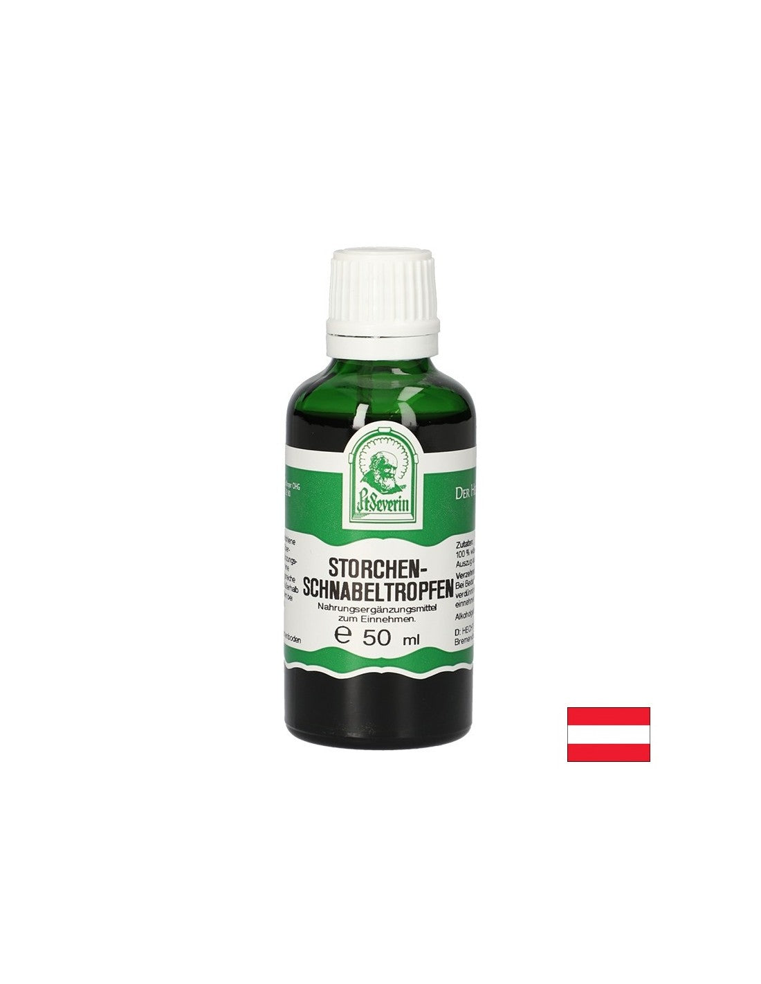 Skin and stomach care - Geranium (indrishe), 50 ml, drops