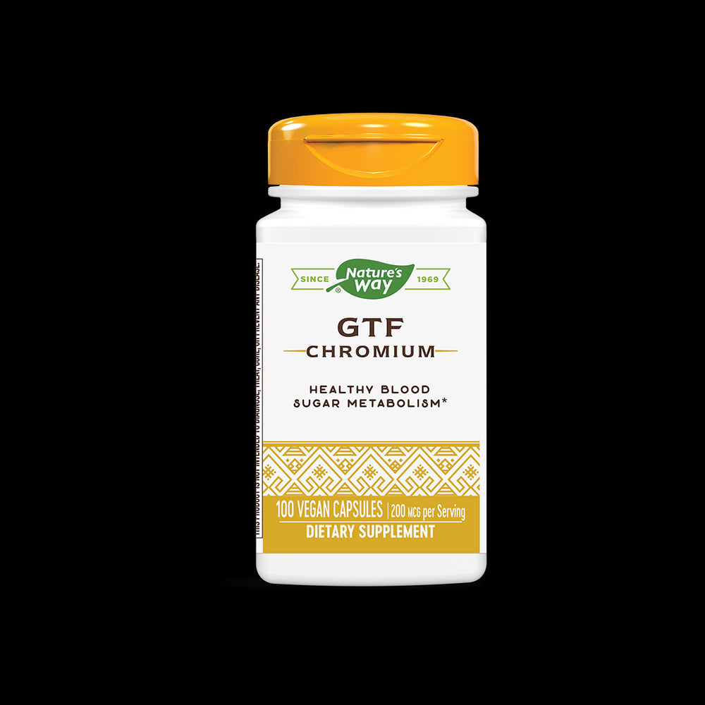GTF Chromium 200 mcg - 100 capsules